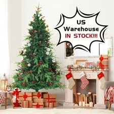 Snow Flocked Artificial Christmas Tree: PVC Cedar for Mall Window & Home Decor