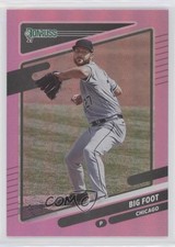 2021 Panini Donruss Variation Holo Pink Lucas Giolito (Big Foot) #90 0m37