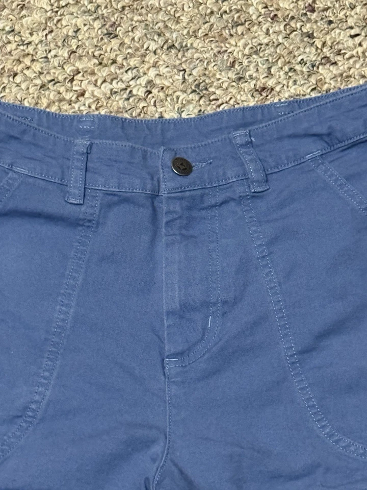 Pantalones Cortos Patagonia Adulto Talla 6 Algodón Orgánico Azul Senderismo Aire Libre Para Mujer’s Foto 3 de 4