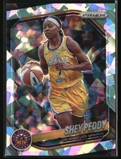 2025 Panini Prizm WNBA #136 Shey Peddy Ice Prizms Los Angeles Sparks