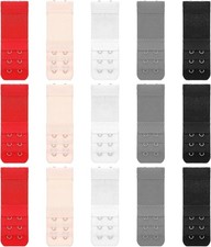 15 Pcs Bra Extender 2 Hook, Bra Extenders 2 Hooks Elasticfor Plus Size Women, Co