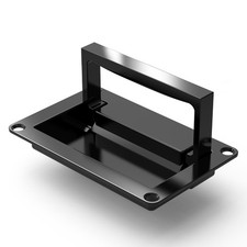 4.3 inch Black recessed Door Pull Handle, Pocket Door Handles,recessed Flush ...