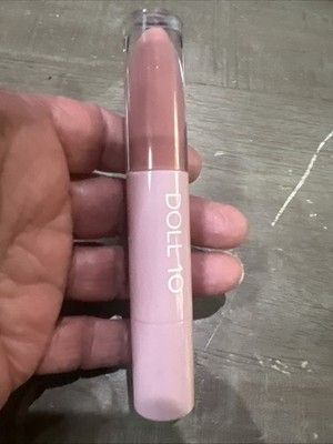 DOLL 10 dual ended PAMPER  Lipstick .13 oz + Lip Gloss .12 oz stick