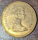 1987 Canadian Loon Coin - featuring Elizabeth II — photo 2