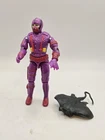 Vtg 1988 GI Joe Cobra Hydro Viper Demon of the Deep v1 Action Figure W/ Stingray