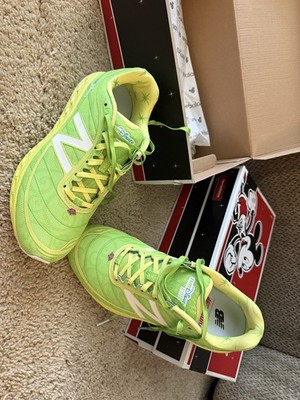 New Balance x Run Disney 2015 Womens Size 8.5 Tinkerbell Green Glow In The Dark