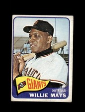 1965 Topps #250 Willie Mays