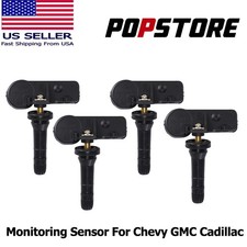 Set Of 4 Tpms Tire Pressure Monitoring Sensors 13586335 13581558 For Chevy Gmc