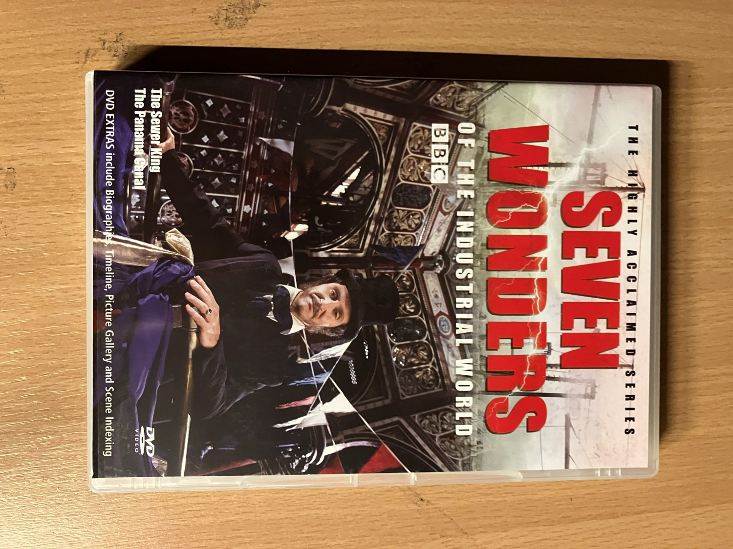 SEVEN WONDERS OF INDUSTRIAL WORLD - THE SEWER KING THE PANAMA CANAL DVD
