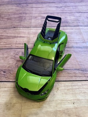 1/18 burago lamborghini Huracan LP 610-4 Green Scale Diecast Good Condition HTF