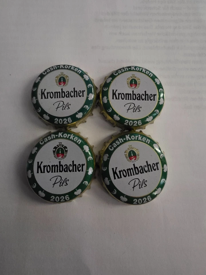 Krombacher Kronkorken 2026 jeder Korken ein Gewinn - Bild 1 von 1