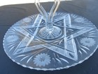 ABC "Star of David" variant on a Signed, Heisey, Center Handled Server Blank — photo 9