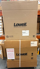 Lowell LWSR-1022 Wall Mount 10 RU Mount 22" Deep, Black w/ LWSR1022 BackBox