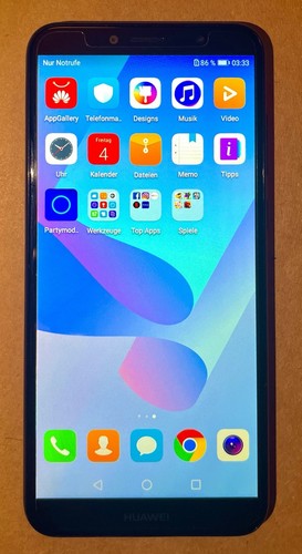 Huawei Y6 2018 - DUAL SIM 16GB - Schwarz - Sehr guter Zustand