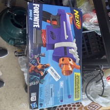 NERF Fortnite SMG-E Blaster - Motorized Blaster With 6-Dart Clip - GENUINE