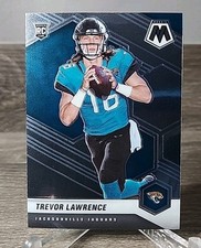 Trevor Lawrence 2021 Panini Mosaic #301 Rookie Card Jacksonville Jaguars. rookie card picture
