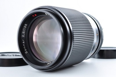 [NEAR MINT] Contax Carl Zeiss Sonnar T* 135mm f/2.8 Lens AEJ C/Y From JAPAN #421