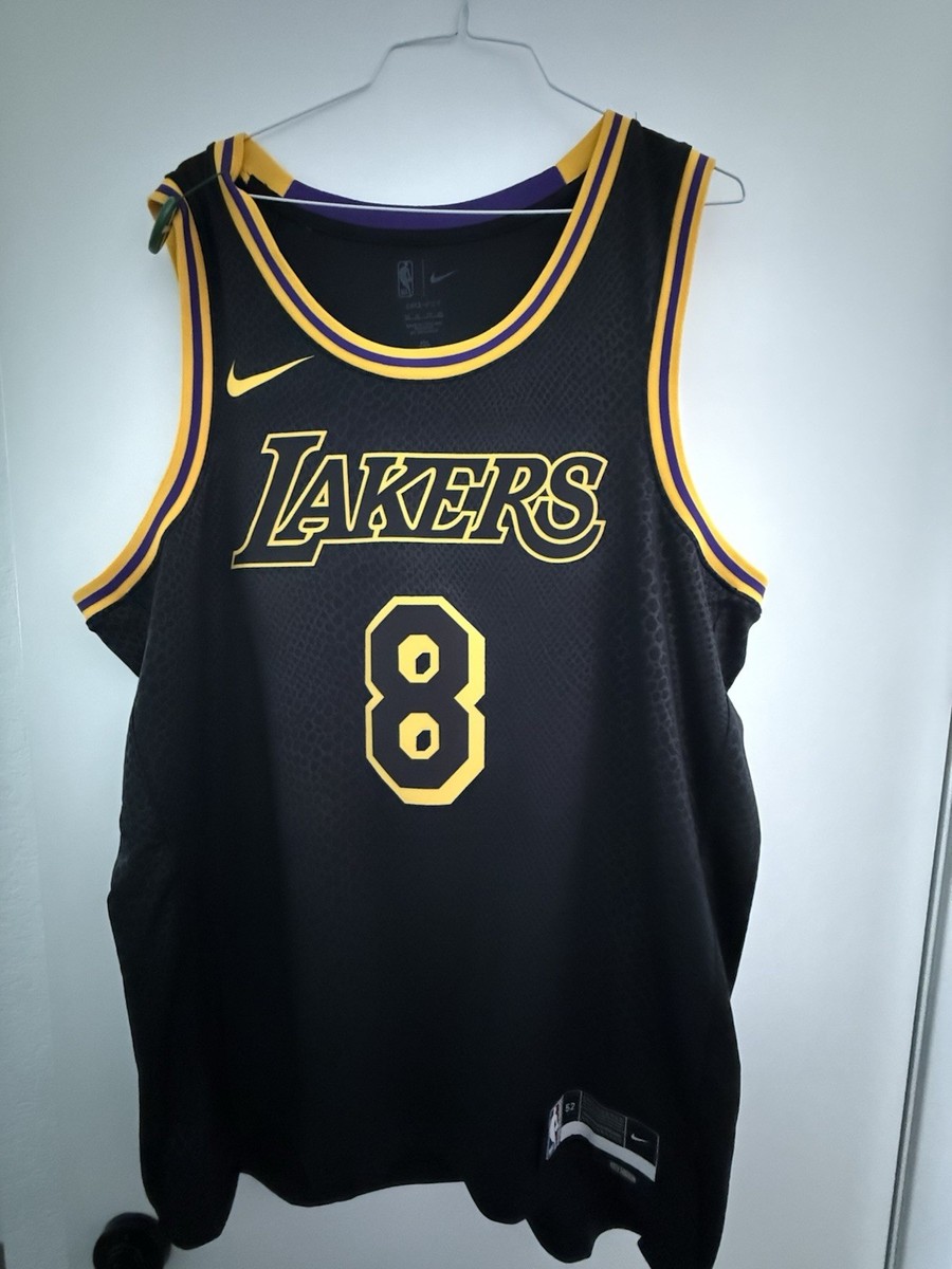 Kobe Bryant Black Mamba Jersey Nike Lakers City Edition 8/24
