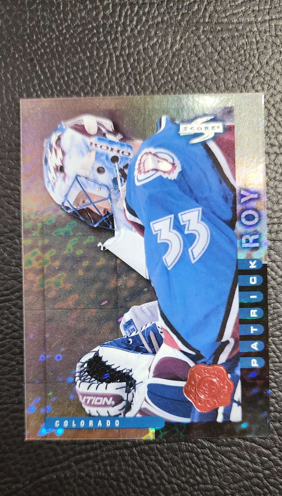 1997-98 Patrick Roy Score Artist Proof Lot. Colorado Avalanche #33