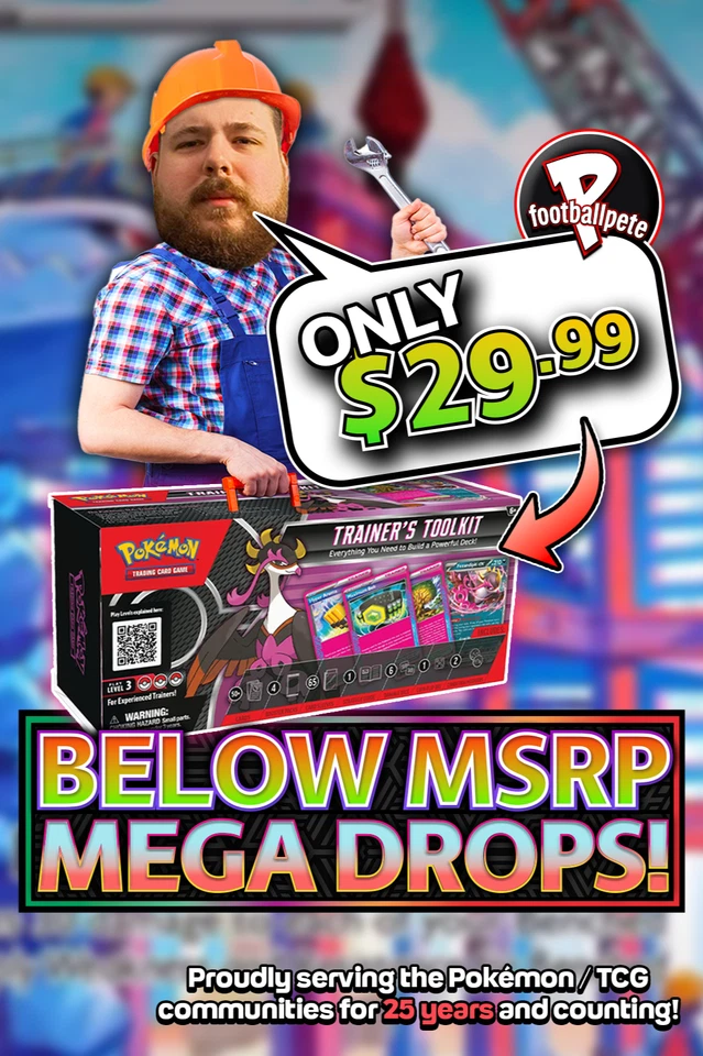 2025 Pokemon Toolkit Sealed $29.99 Below MSRP!