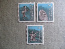 Liechtenstein, Scott# 781-783, MNH