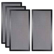  4 Pack 280x140mm PC Case Dust Mesh Filter, Magnetic Frame Computer Fan Dust PC