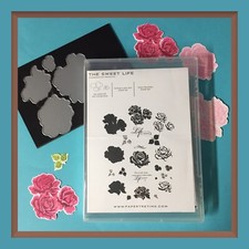 Papertrey Ink "THE SWEET LIFE" Stamp Set and matching dies
