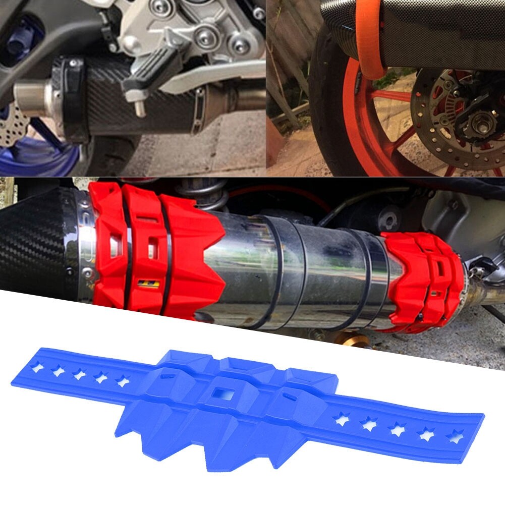 Motorrad Auspuff Hitzeschild Carbon Fiber - Mittelrohr Schutz Für Kawasaki Z900 2017-2019