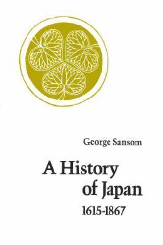 A History of Japan, 1615-1867 by George Sansom (1963, Trade