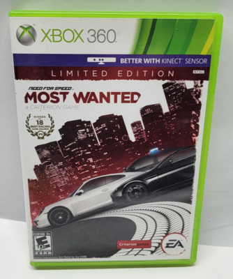 Need for Speed: Most Wanted Limited Edition (Microsoft Xbox 360, 2012)