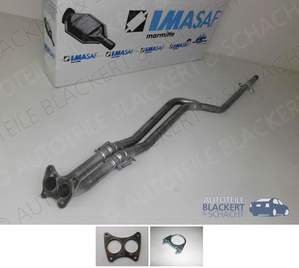 Imasaf Auspuff Hosenrohr + Anbauteile für Talbot Rancho 1.4 1977-1984-image