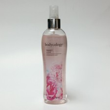 Bodycology Sweet Love Fragrance Body Mist 8 oz Whipped Cream Sweet Rose Scent