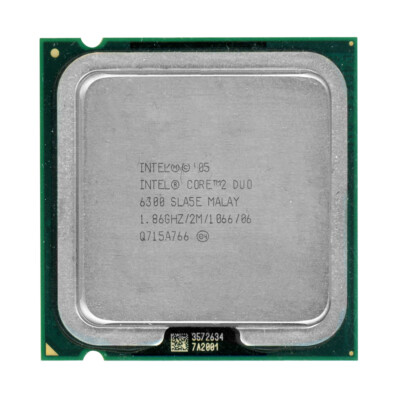 INTEL CORE 2 DUO E6300 1.86GHz SLA5E LGA775