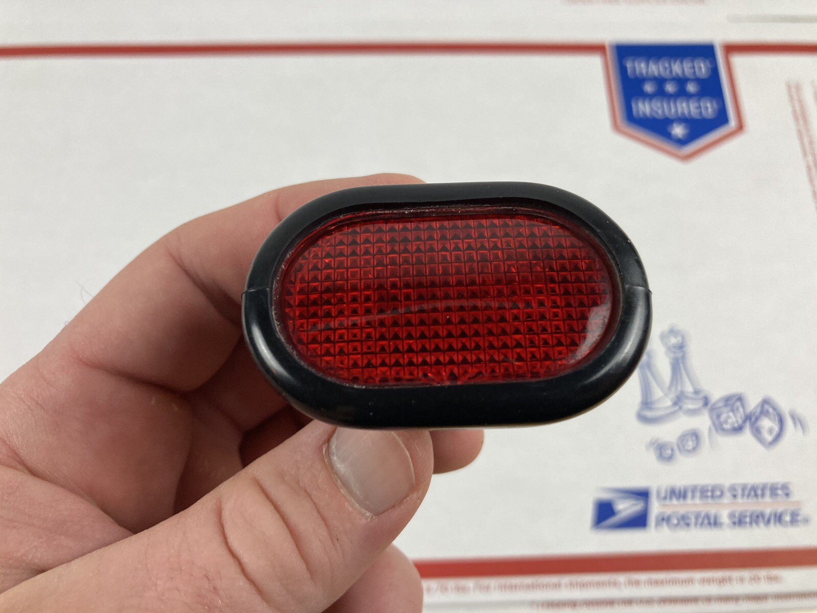1986 Rolls Royce Silver Spur RH Front Door Open Warning Lamp Light UD23176 oem
