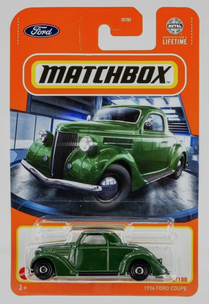 MATCHBOX 1936 FORD COUPE GREEN (62/100) MB | eBay