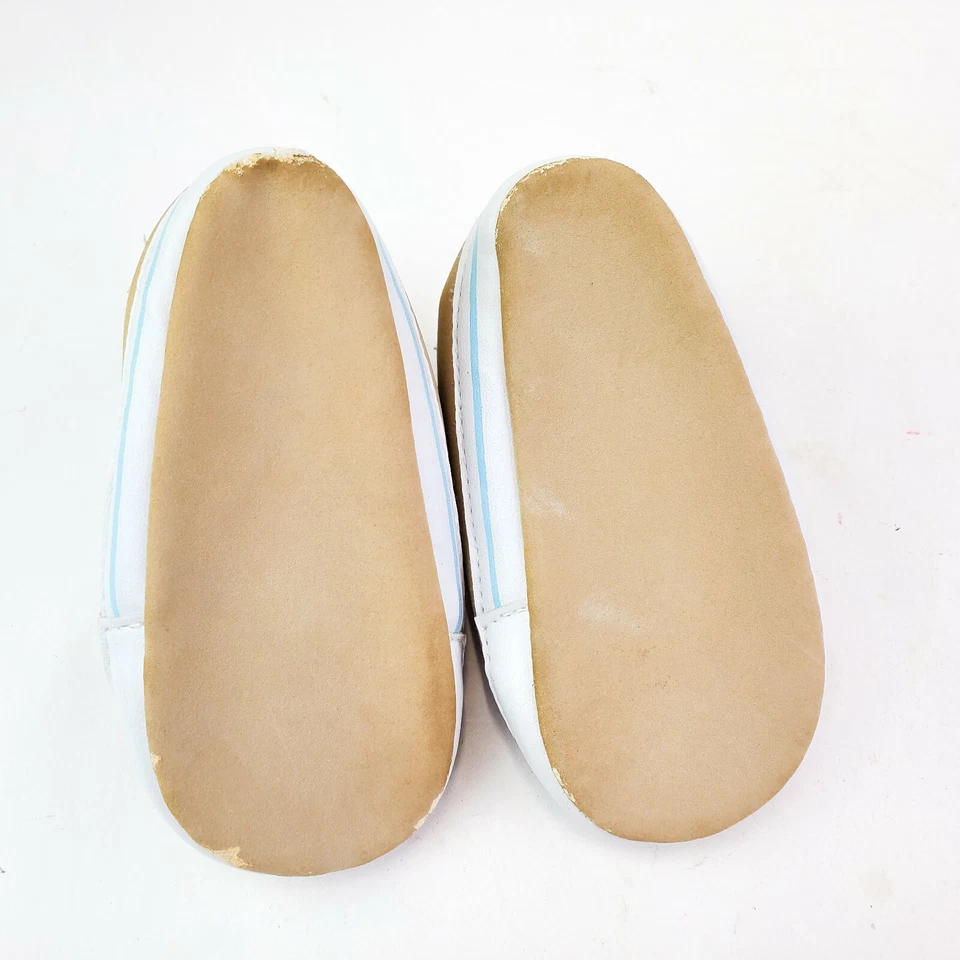 Carters Child of Mine Infant Boy Soft Sole Sneakers Size 6-9m Shoes Lot of 2 - Image 4 of 4