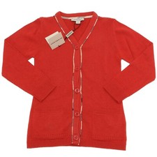 6808F cardigan BURBERRY COTONE CHECK COTONE CACHEMIRE maglia maglione bimba