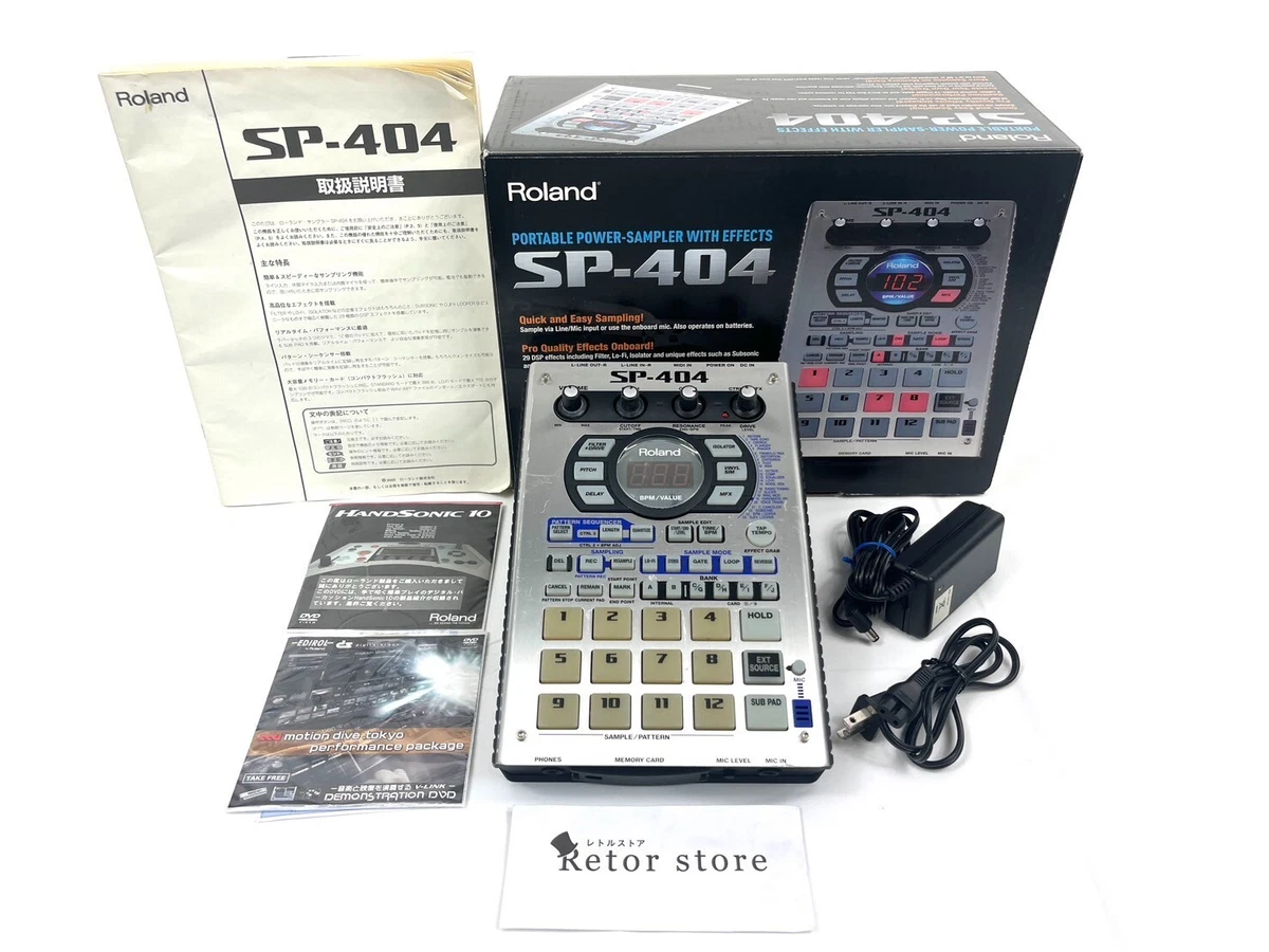 Roland SP-404 Sampler Machine Music Sound Effector Drum SP-404 JP