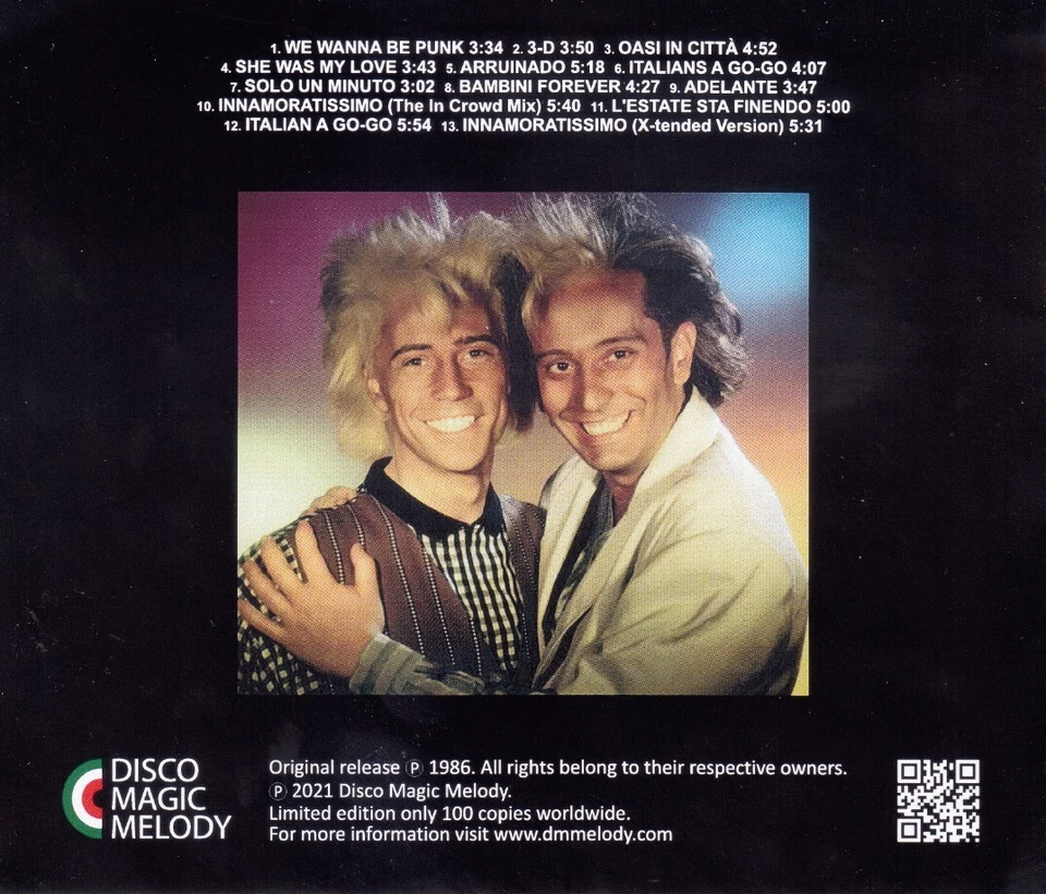 Righeira - Bambini Forever (CD-Album) Limited Edition, Numbered, RAR !!! - Bild 2 von 3