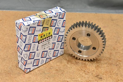 KHK SUSA2-40, Stainless Steel Spur Gear, 40 Teeth, Bore Diameter 15 mm