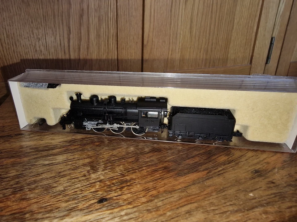Kato N Gauge 201 M C50 Steam Locomotive & Tender BLACK - Image 2 of 4