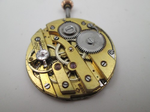 Máquina y esfera reloj de bolsillo Fix Watch El Trust Madrid. Cuerda remontoir - Imagen 6 de 6