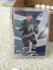 2002-03 ITG Be A Player Memorabilia 4/100 Steve Eminger #12 Rookie