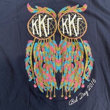 KKR Go Kappa Bid Day 2016 American Apparel Size L made in USA T-Shirt