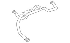 GM OEM 2014 Impala Emission System Emission Components-Air Inlet Tube 23114563