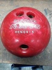 Brunswick "AXIS" 13 lb 14 oz Bowling Ball 1st Drill