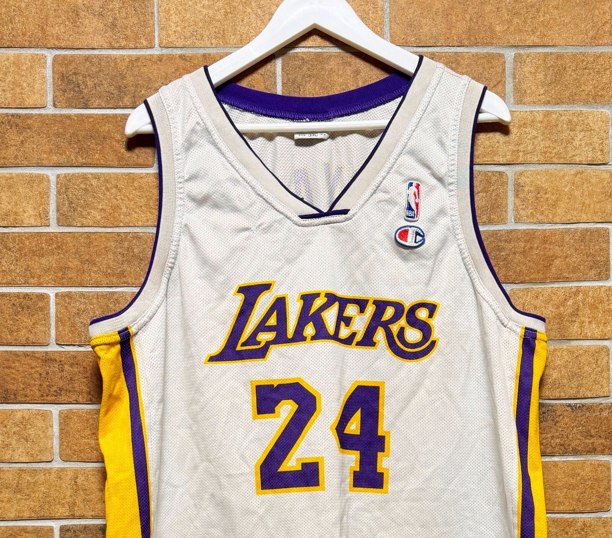 LOS ANGELES LA LAKERS NBA SHIRT JERSEY CHAMPION #24 KOBE BRYANT