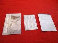 Handy Power Battery Pack Nintendo Game Boy Interact Instruction Manual Booklet