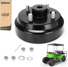 Golf Cart Brake Drum Hub Assembly for EZGO TXT PDS 1982-Up Electric  1982-1993