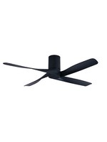 Energiespar Deckenventilator Mit Fernbedienung Riviera Schwarz LüFter Ohne Licht